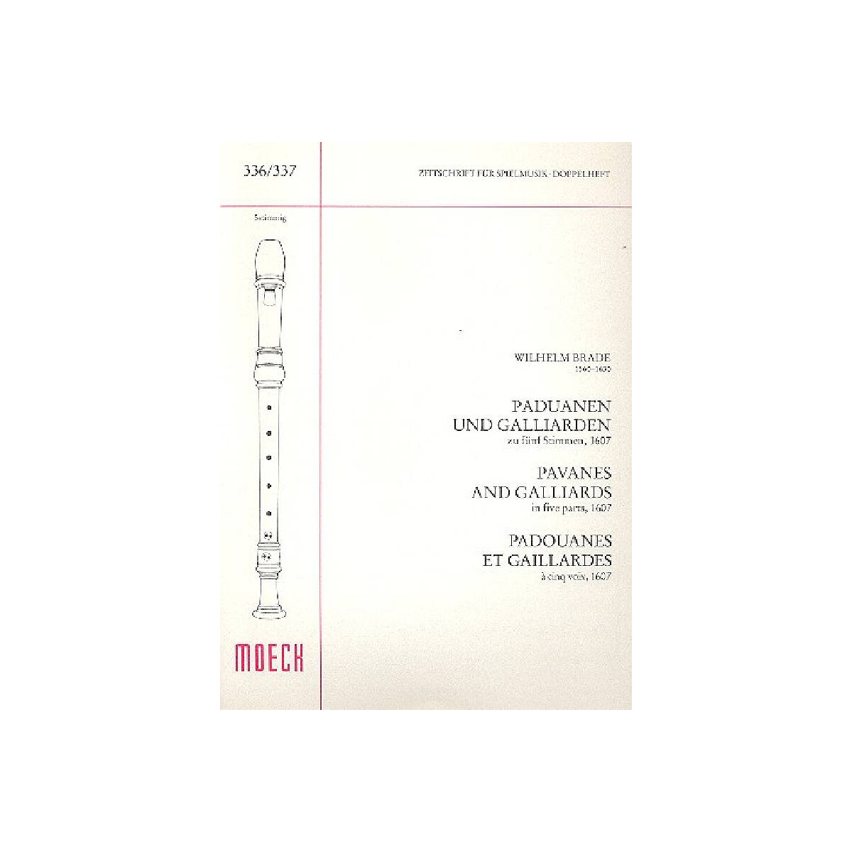 Paduanen und Galliarden (1607) zu 5 Stim box