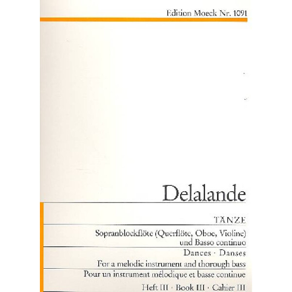 Tänze Band 3 für