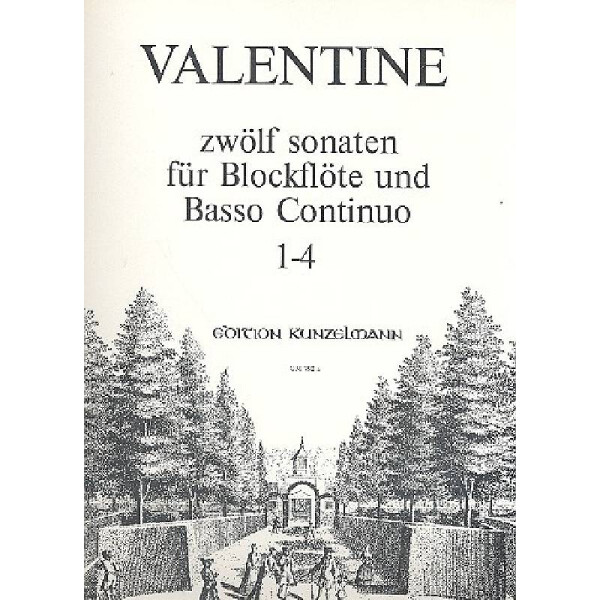 12 Sonaten Band 1 (Nr.1-4)