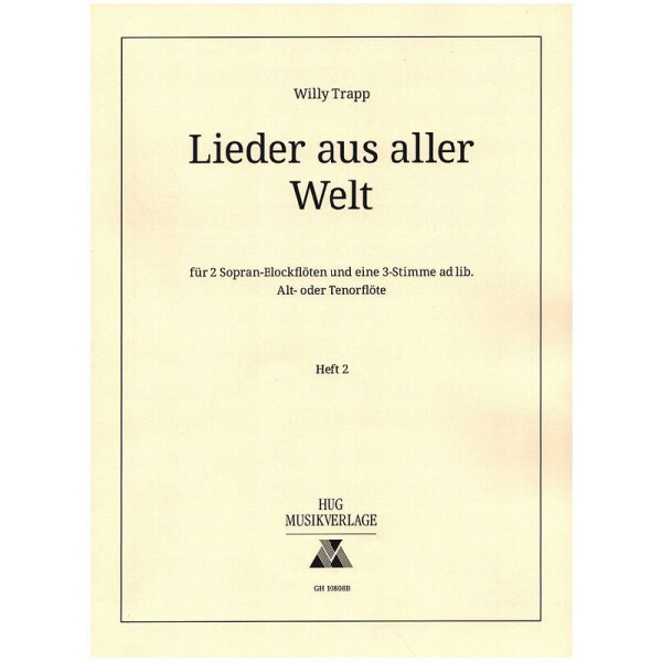 Lieder aus aller Welt Band 2