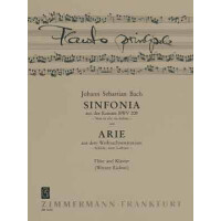Sinfonia aus der Kantate BWV209 und