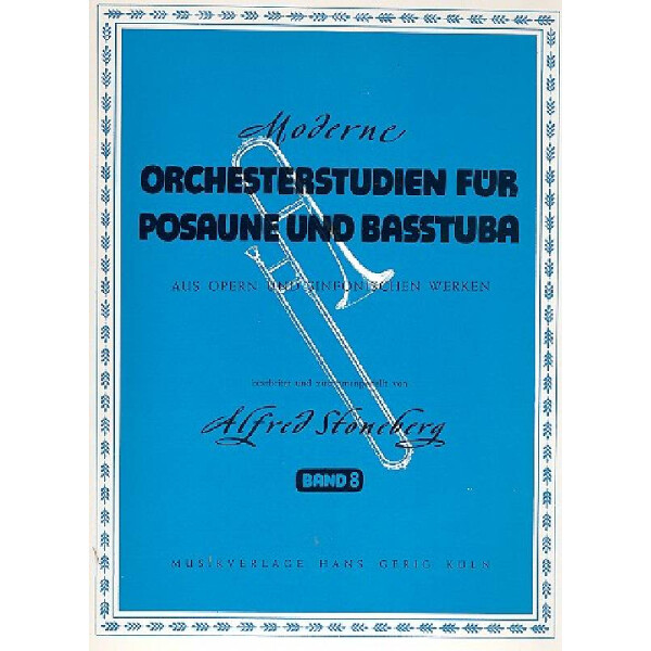 Moderne Orchesterstudien Band 8