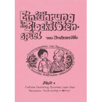 Einführung in das Blockflötenspiel Band 1