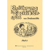 Einführung in das Blockflötenspiel Band 2