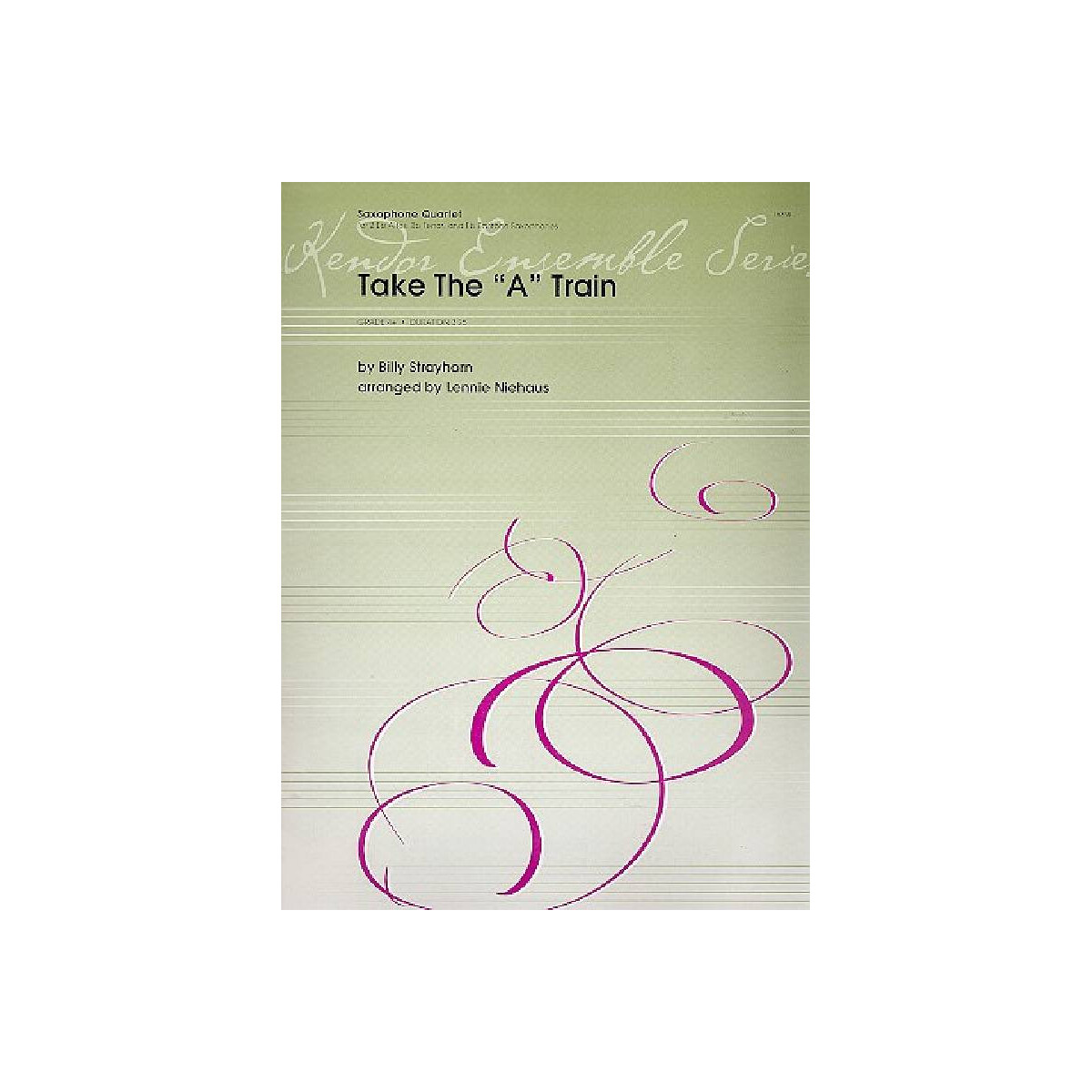 Take the A-Train for 4 saxophones box