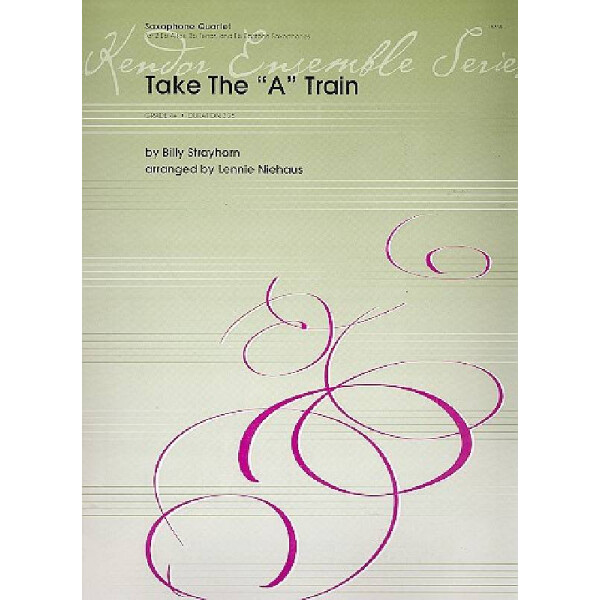 Take the A-Train for 4 saxophones