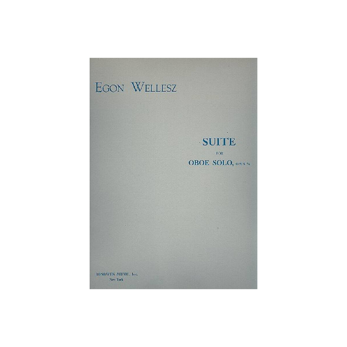 Suite op.76 for oboe solo box