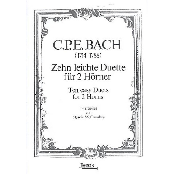 10 leichte Duette für 2 Hörner