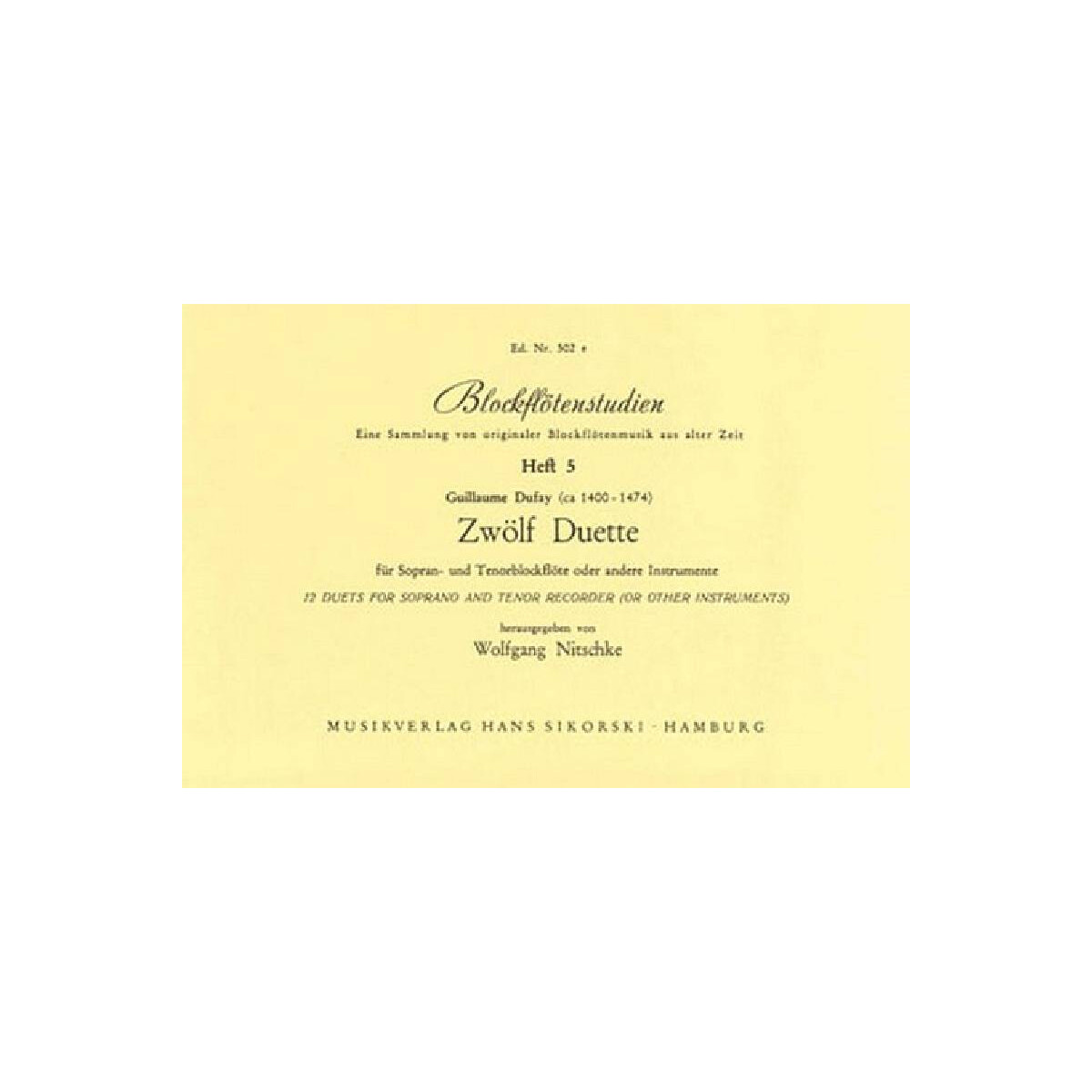 Blockflötenstudien Band 5 box
