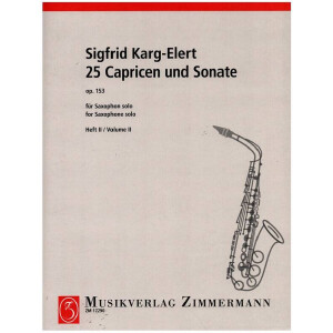 25 Capricen und Sonate op.153