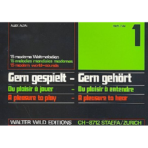 Gern gespielt gern gehört Band 1 15 Stücke für