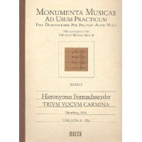 Trium vocum carmina Band 1 (Nr.1-50)