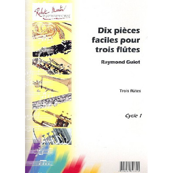 10 pièces faciles pour 3 flûtes