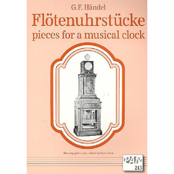 Flötenuhrstücke - 9 Stücke für eine Flötenuhr