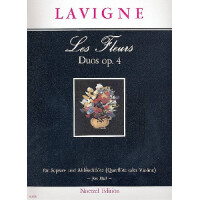 Les Fleurs op.4 Duos für 2 Blockflöten (S/A)