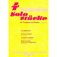 4 beliebte Solostücke für Trompete