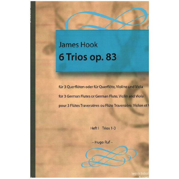 6 Trios op.83 Band 1 (Nr.1-3)