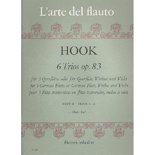 6 Trios op.83 Band 2 (Nr.4-6)