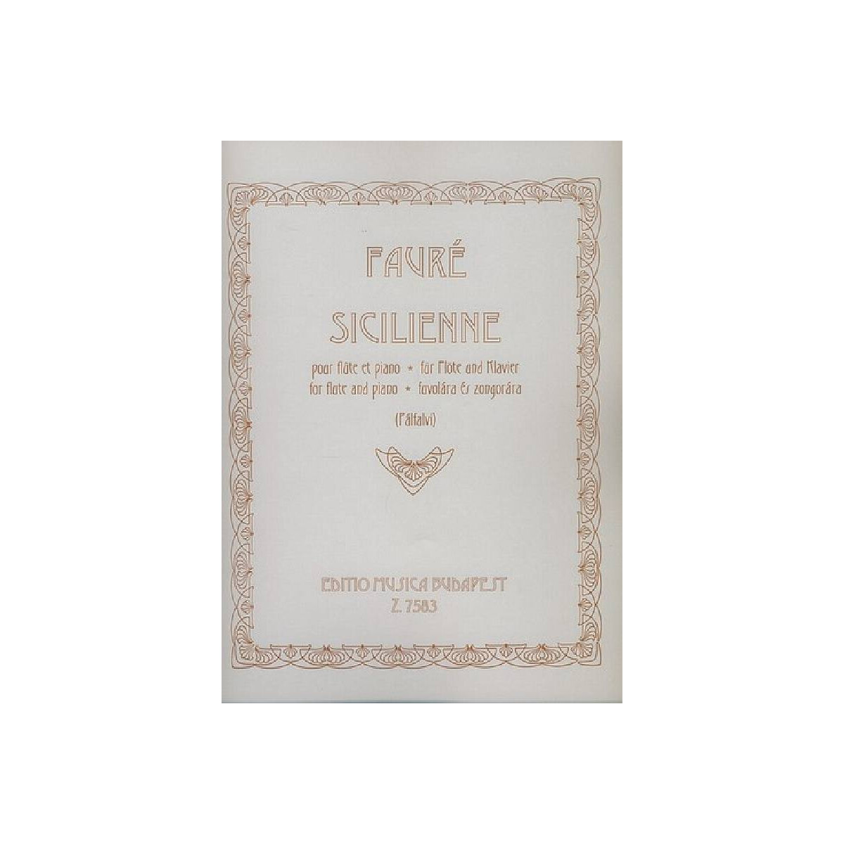 Sicilienne op.78 für box