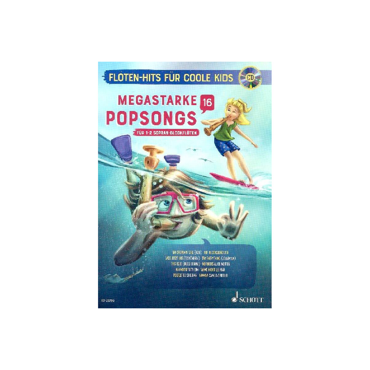 Megastarke Popsongs Band 16 (+CD) box