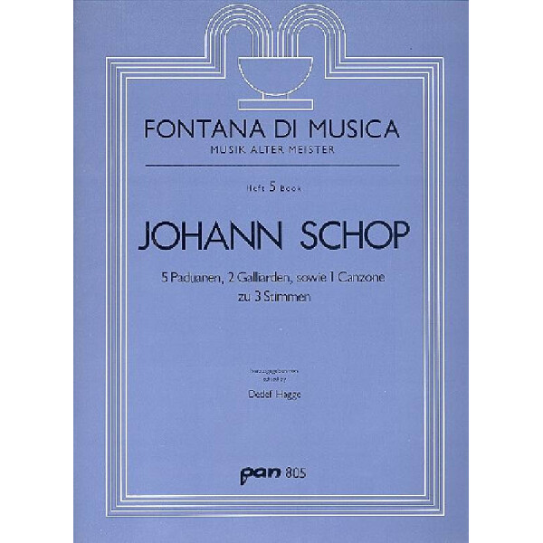 8 dreistimmige Paduanen