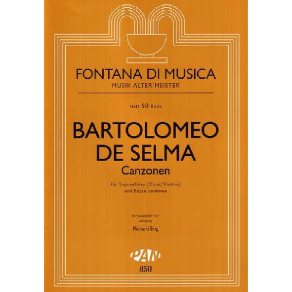 Canzonen für Melodieinstrument