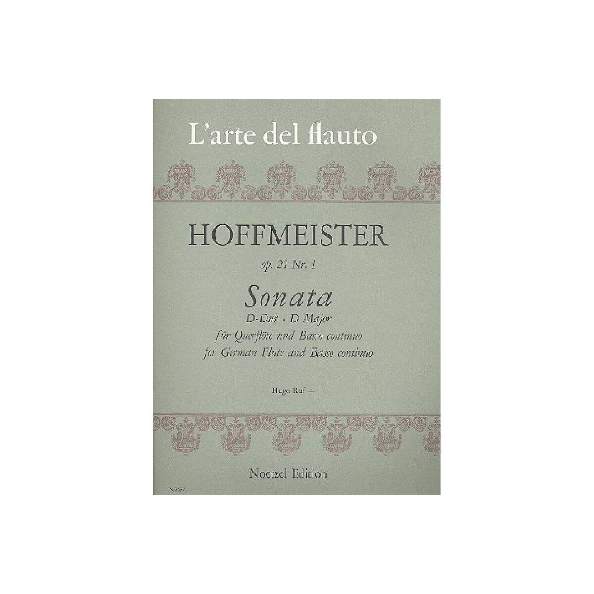 Sonata D-Dur für Querflöte und box