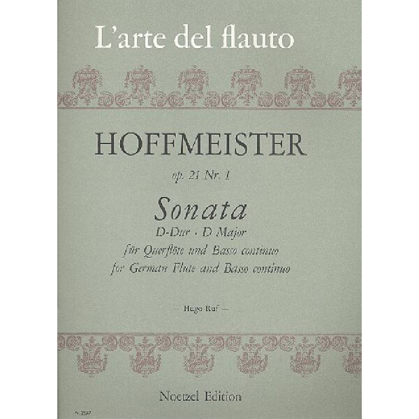 Sonata D-Dur für Querflöte und