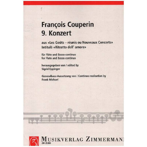 Konzert Nr.9 für Flöte und Bc