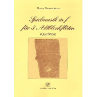 Spielmusik in F für 3 Altblockflöten