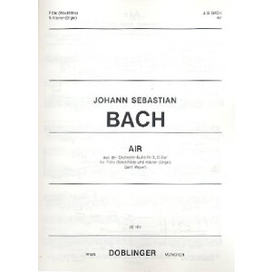 Air D-Dur aus der Suite Nr.3 BWV1068