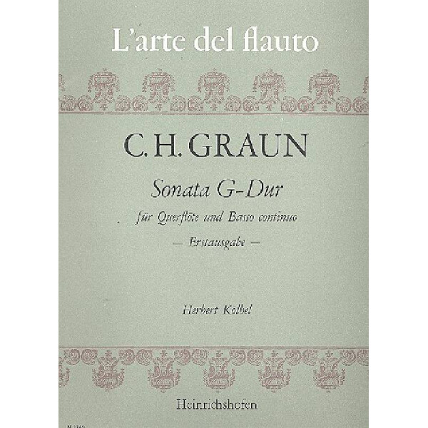 Sonate G-Dur für Flöte und Bc