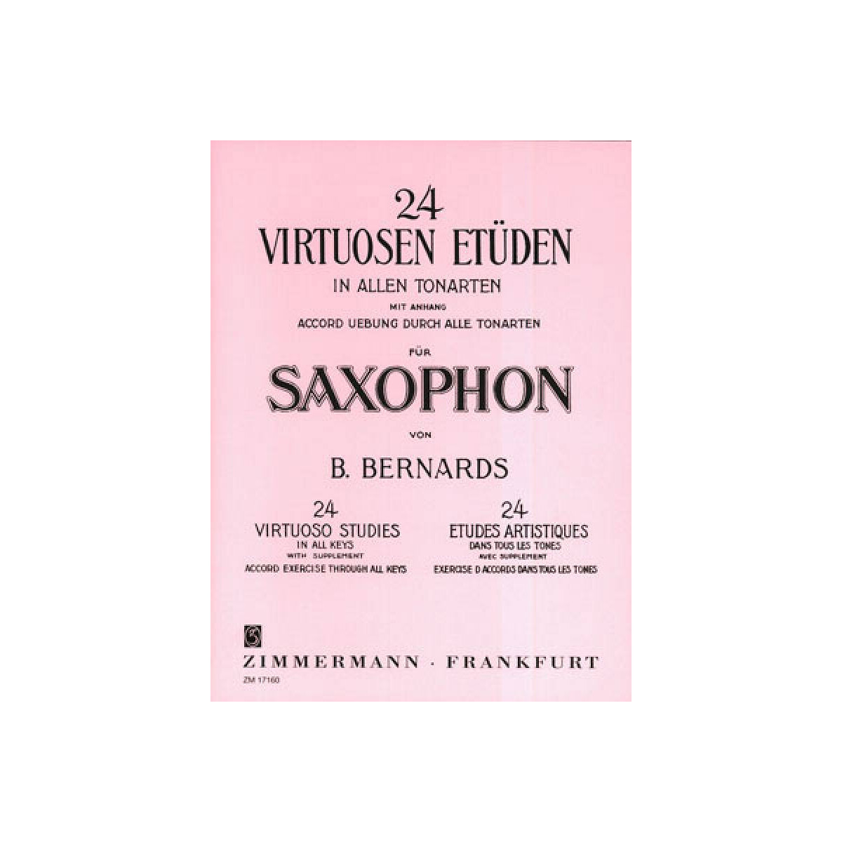 24 virtuose Etüden für Saxopho box