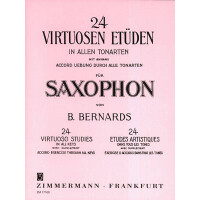 24 virtuose Etüden für Saxophon