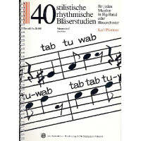 40 stilistische Bläserstudien in C
