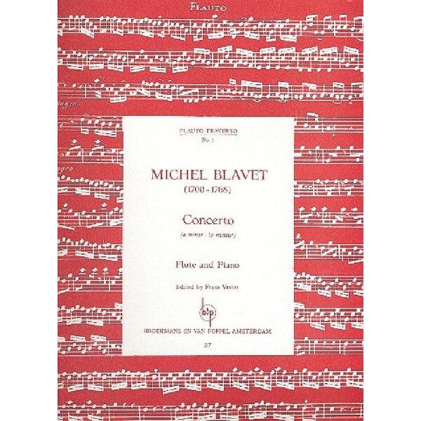Concerto a minor for flute and piano