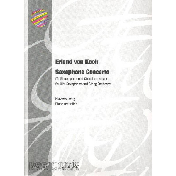 Konzert für Altaxophon und Streichorchester