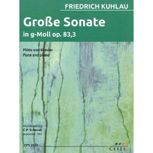 Gro&szlig;e Sonate g-Moll op.83,3