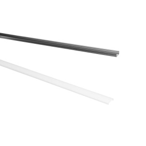Eurolite U-profile 20mm for LED strip silver 2m