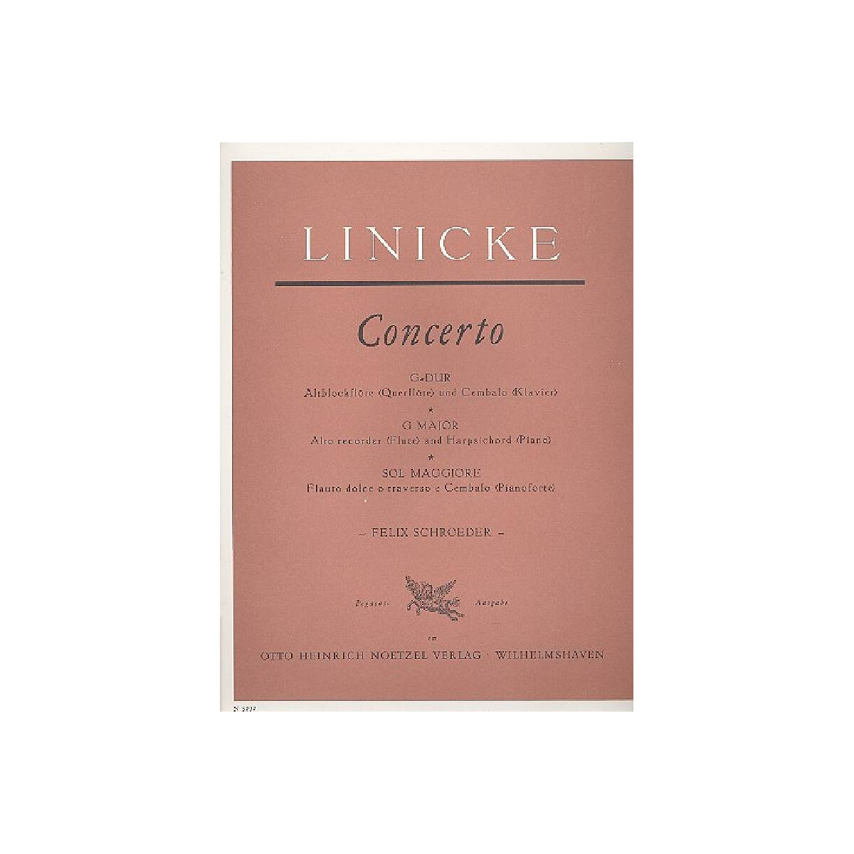 Concerto G-Dur für Altflöte, V box