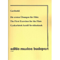 Die ersten Übungen für Flöte