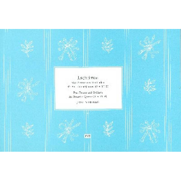 Lachrimae 4 Pavanen und