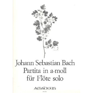 Partita a-Moll BWV1013 für Flöte solo