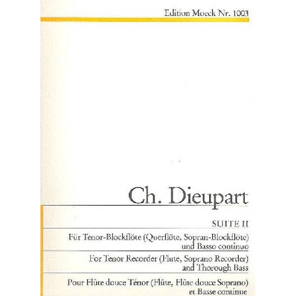 Suite Nr.2 für Tenorblockflöte