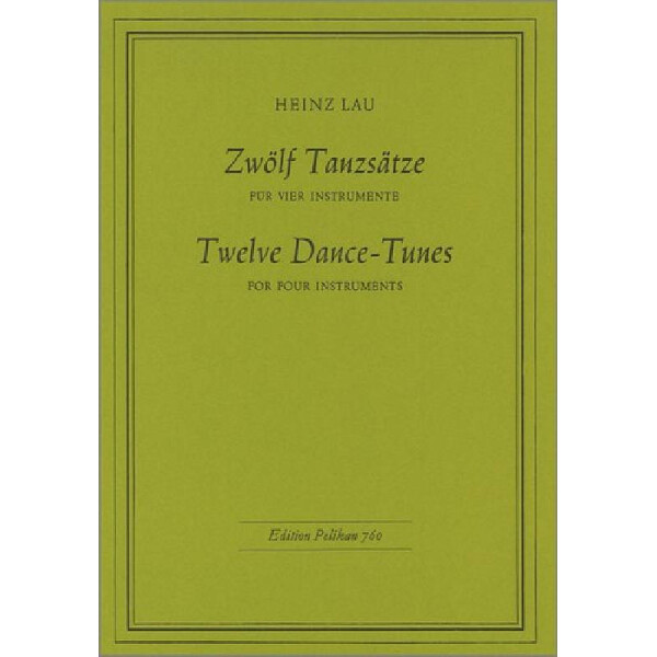 12 Tanzsätze für 4 Blockflöten