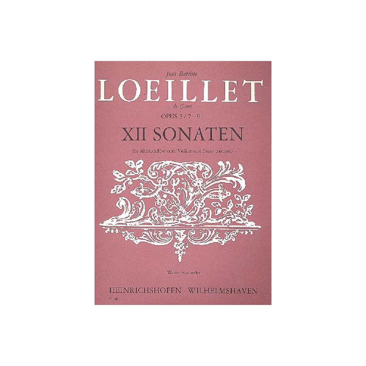 12 Sonaten op.3 Band 3 (Nr.7-9) box