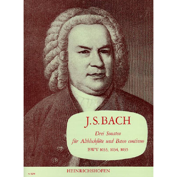 3 Sonaten BWV1033-1035