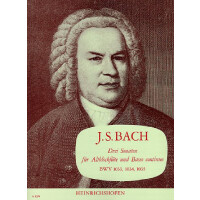 3 Sonaten BWV1033-1035