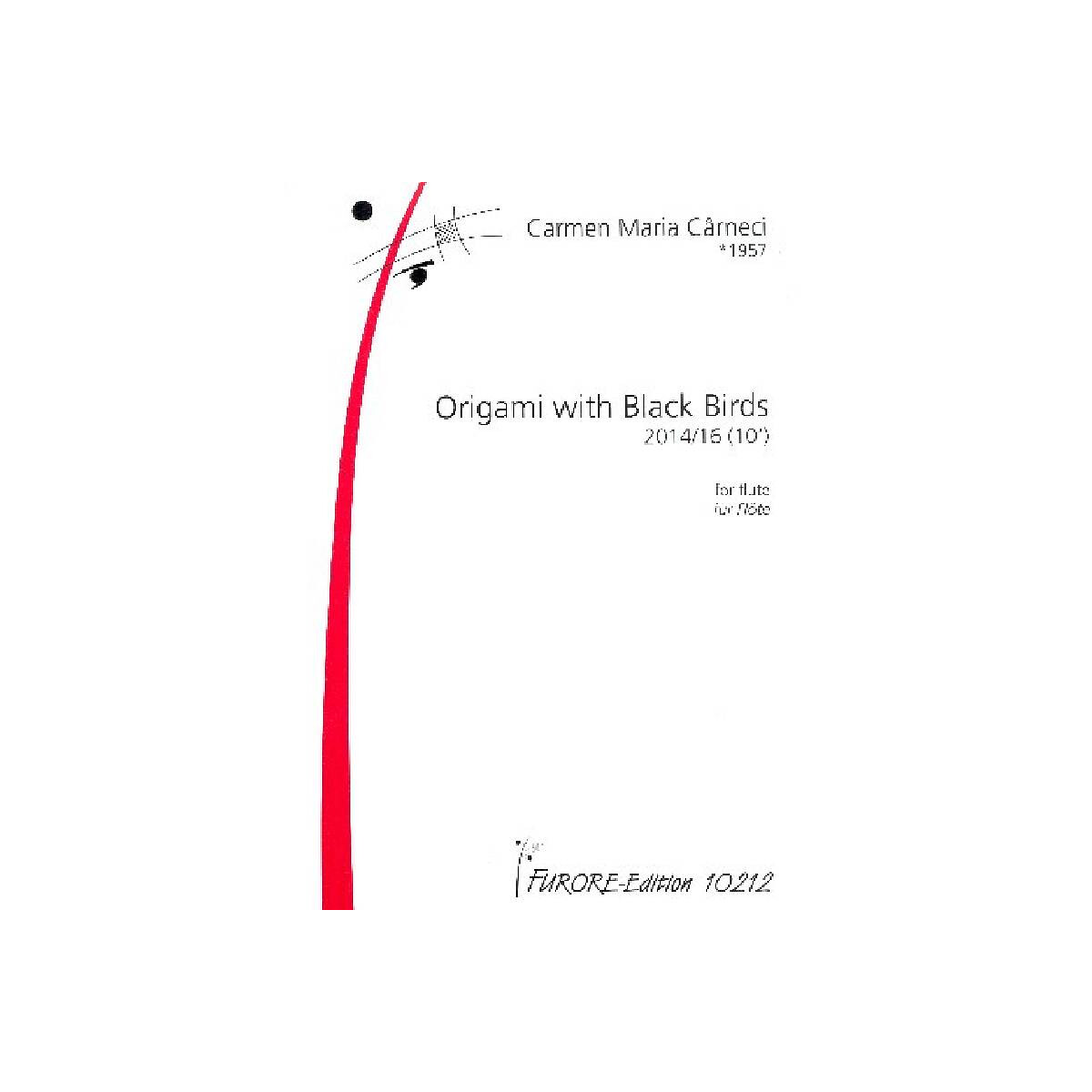 Origami with black Birds box