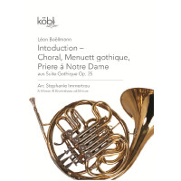 3 Stücke aus Suite gothique op.25